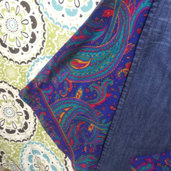 1922 Jeaniemade Size 13/14 Wrangler Bell-Bottoms - Picture 3 of 4